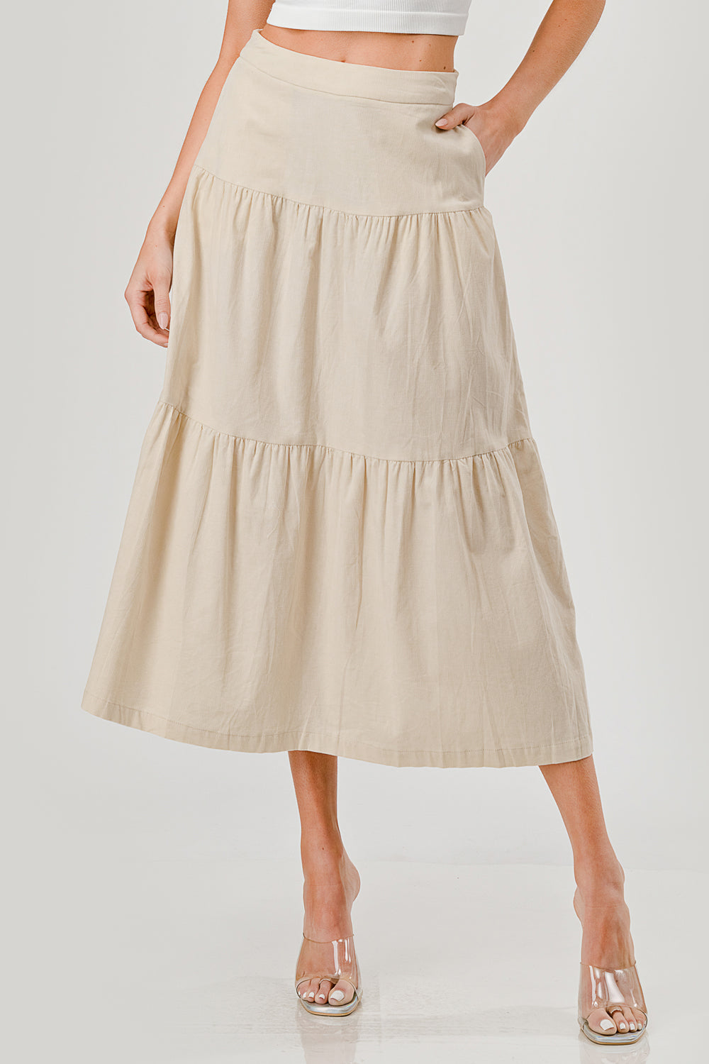 Lila Corduroy Skirt