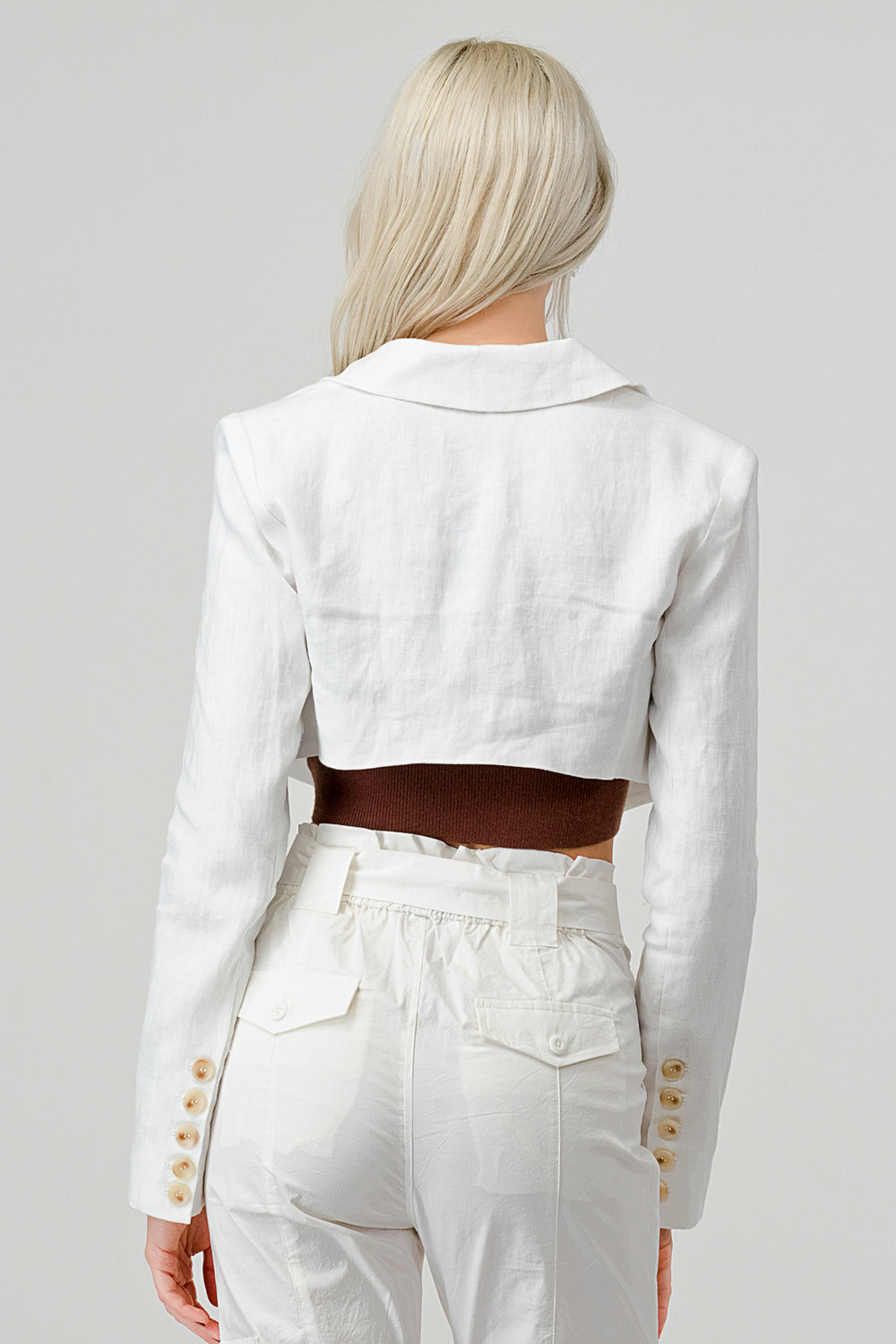 Alora Linen Blazer