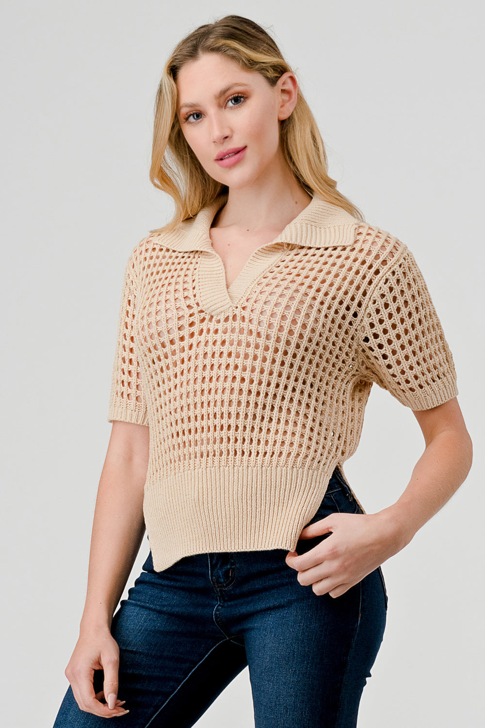 Aela Crochet Top