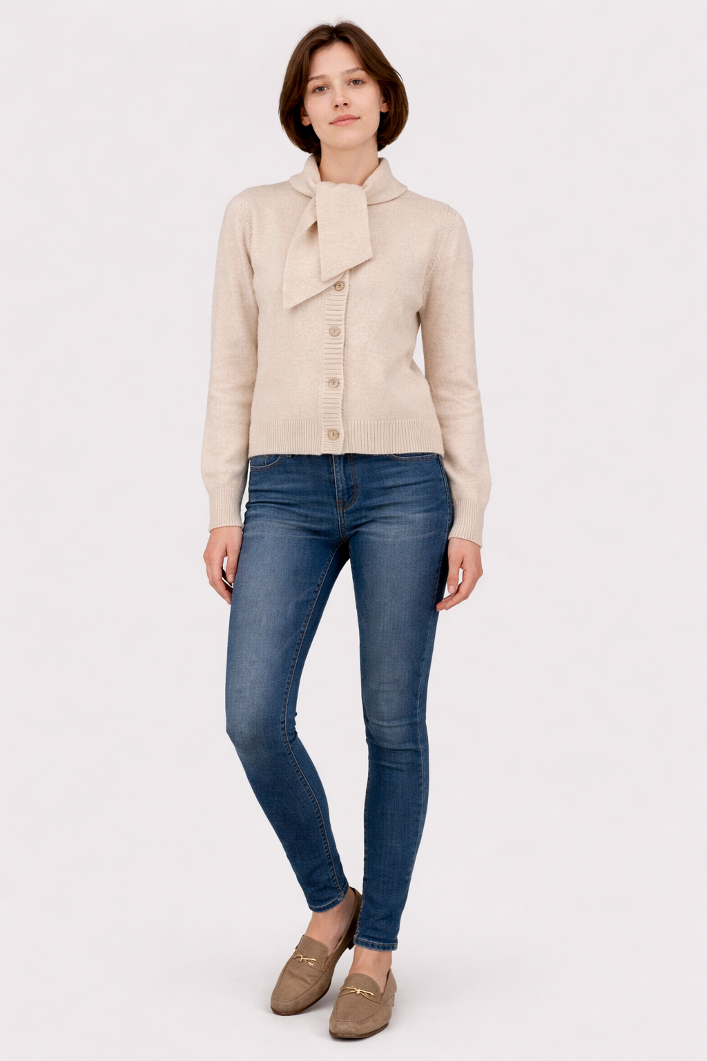 Polanie Sweater with Scarf