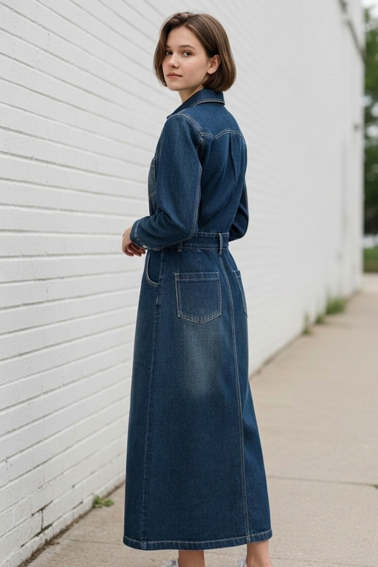 Delilah Denim Dress