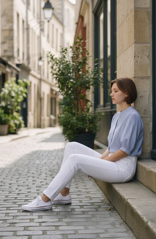 Paris Morning Blouse