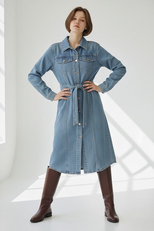 Amara Denim Dress
