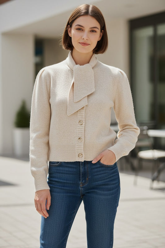 Polanie Sweater with Scarf