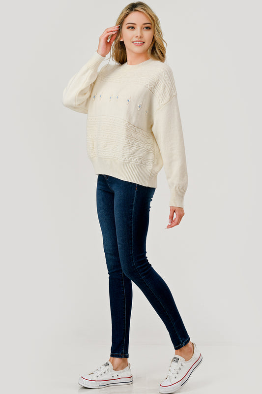 Jourie Cotton Sweater