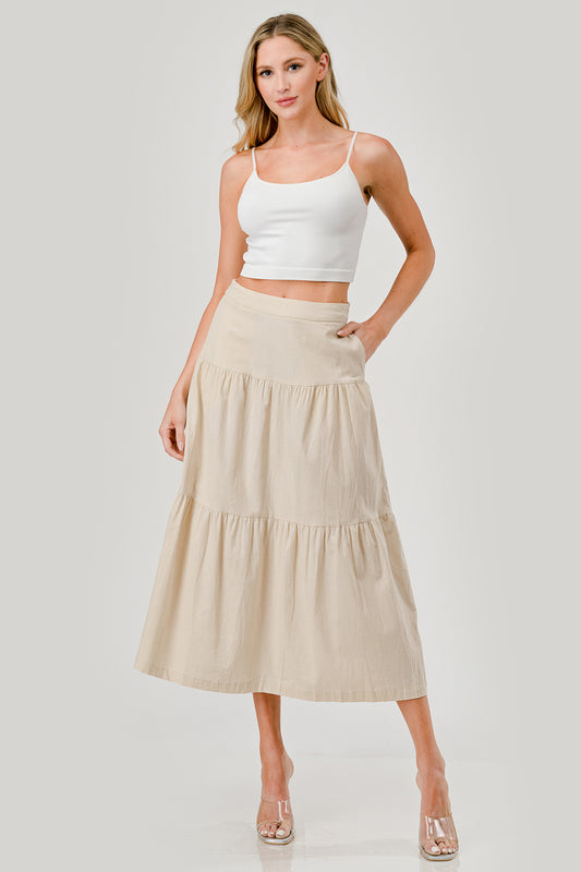 Lila Corduroy Skirt