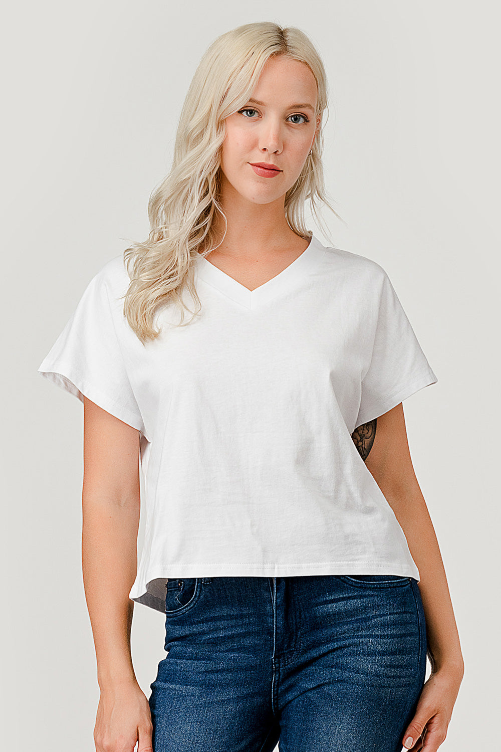 Soft V Neck T