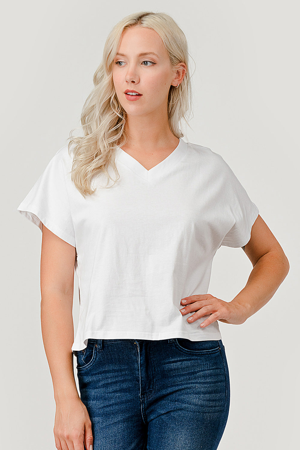 Soft V Neck T