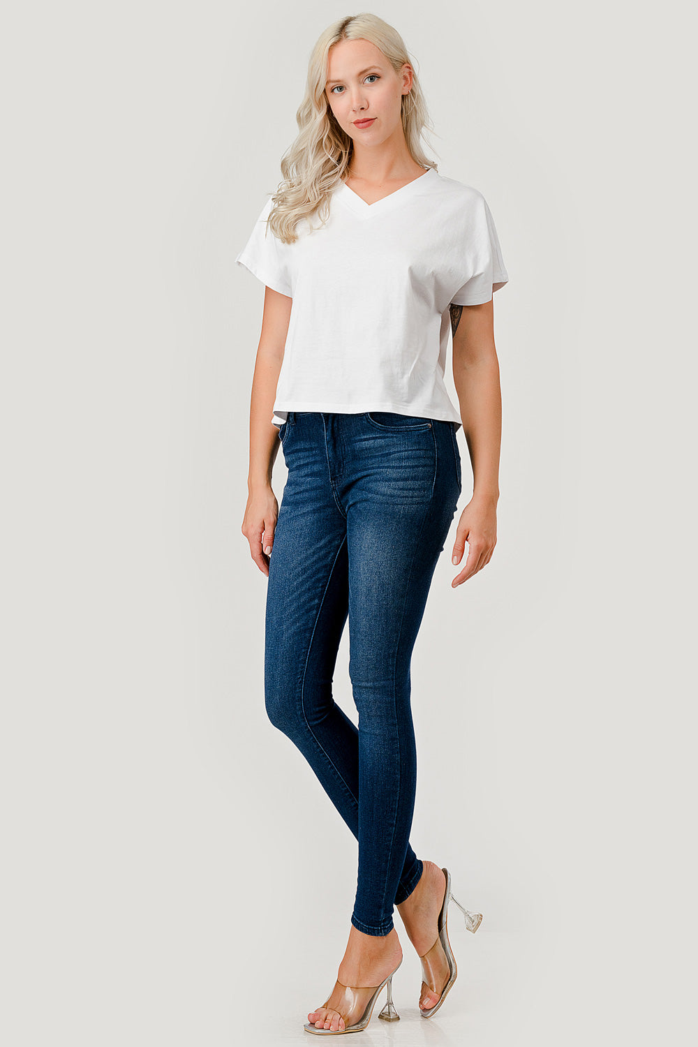 Soft V Neck T