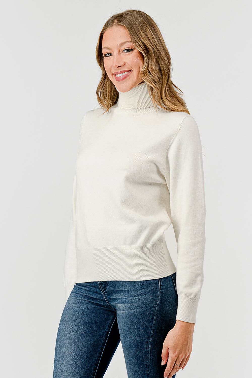 Modern Turtleneck Sweater