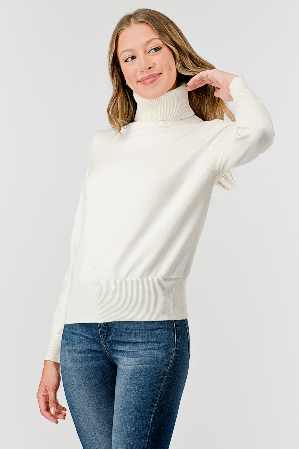 Modern Turtleneck Sweater