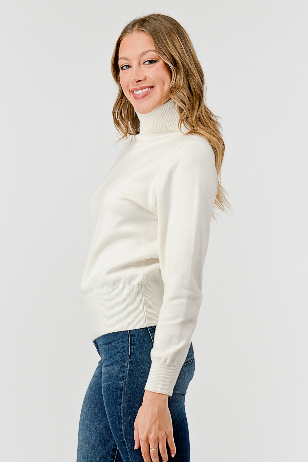 Modern Turtleneck Sweater